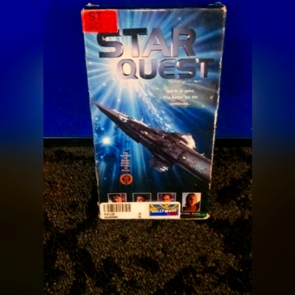 Star Quest VHS movie tape.